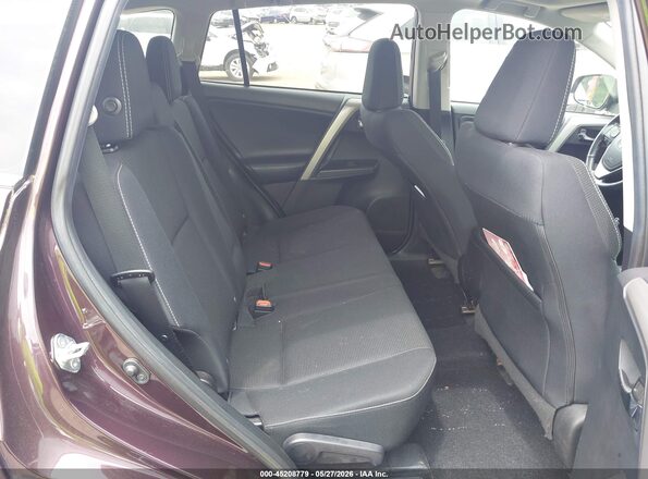 2T3RFREV6JW726828 2018 TOYOTA RAV4 Burgundy Widok naklejki z numerem VIN