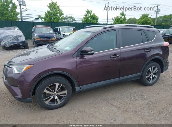 2T3RFREV6JW726828 2018 TOYOTA RAV4 Burgundy Przód lewy