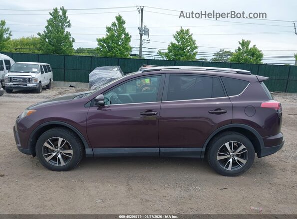 2T3RFREV6JW726828 2018 TOYOTA RAV4 Burgundy Widok wnętrza 360 stopni