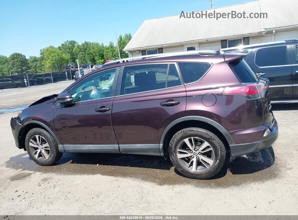 2T3RFREV8JW754419 2018 TOYOTA RAV4 Purple Панорамний вид салону 360°