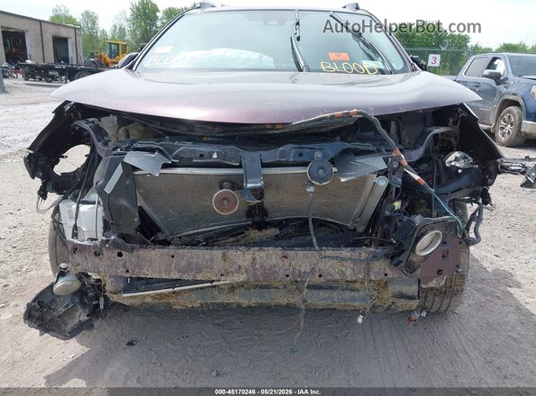 2T3RFREV9JW781841 2018 TOYOTA RAV4 Maroon Вид спереду