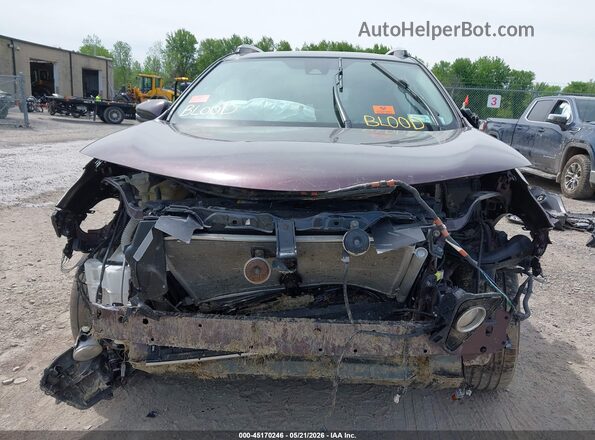 2T3RFREV9JW781841 2018 TOYOTA RAV4 Maroon Вид задньої частини салону