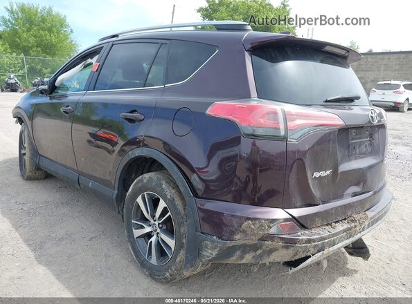2T3RFREV9JW781841 2018 TOYOTA RAV4 Maroon Задня ліва чверть