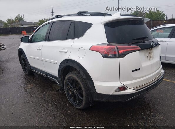2T3RFREVXJW770010 2018 TOYOTA RAV4 White Rear left
