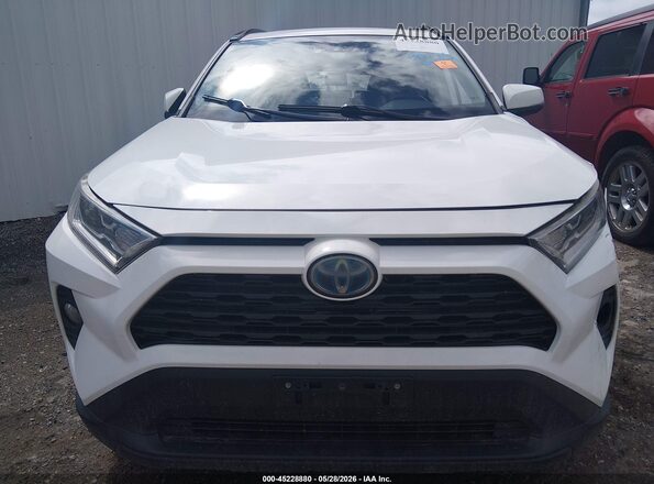 2T3RWRFV0LW073995 2020 TOYOTA RAV4 HYBRID Белый Вид панели приборов