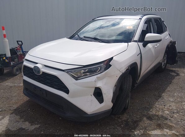 2T3RWRFV0LW073995 2020 TOYOTA RAV4 HYBRID Белый Передняя левая четверть