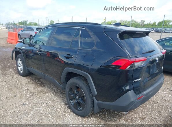 2T3RWRFV1KW013495 2019 TOYOTA RAV4 HYBRID Black Задня ліва чверть