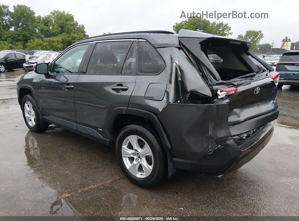 2T3RWRFV2KW016678 2019 TOYOTA RAV4 HYBRID Gray Trasero izquierdo