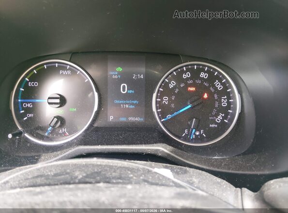 2T3RWRFV2KW035795 2019 TOYOTA LE Blue Հետևի նստատեղերի տեսք