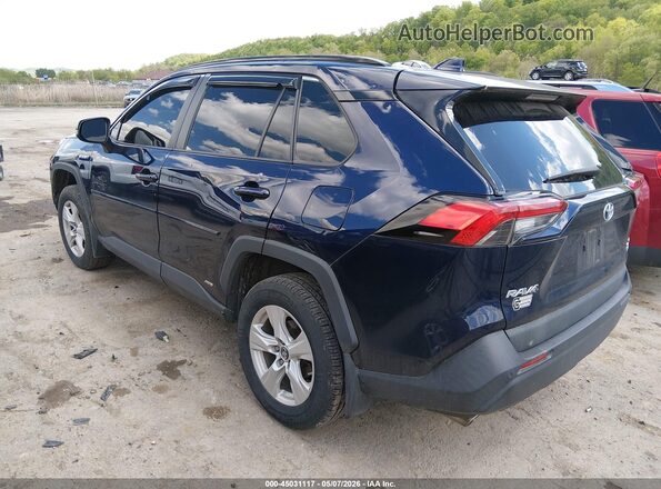 2T3RWRFV2KW035795 2019 TOYOTA LE Blue Հետևի ձախ