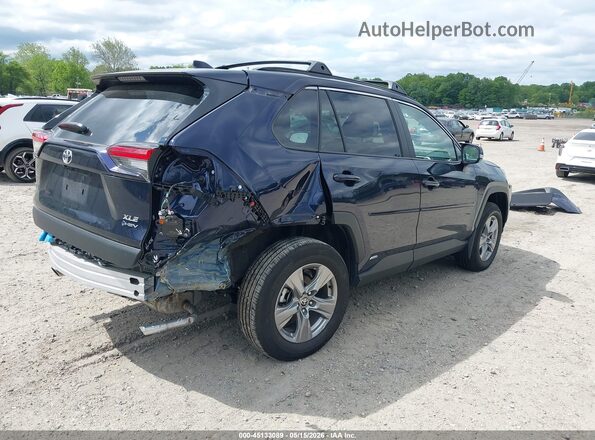 2T3RWRFV3SW271291 2025 TOYOTA RAV4 HYBRID Dark Blue Rear right