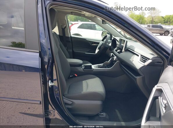 2T3RWRFV3SW271291 2025 TOYOTA RAV4 HYBRID Dark Blue Front interior view