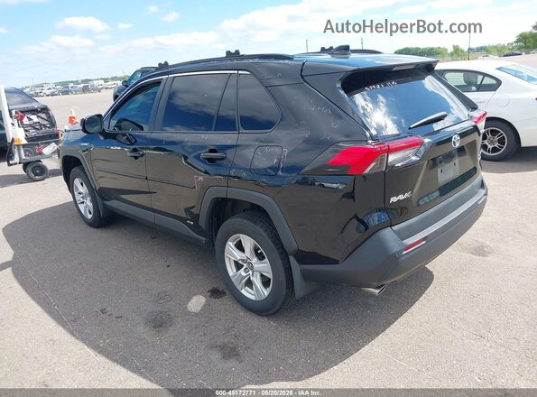 2T3RWRFV6KW018062 2019 TOYOTA RAV4 HYBRID Black Trasero izquierdo