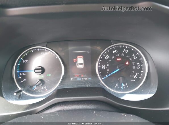 2T3RWRFV6KW018062 2019 TOYOTA RAV4 HYBRID Black Vista de los asientos traseros