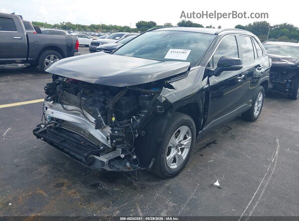 2T3RWRFV7MW128640 2021 TOYOTA RAV4 HYBRID Black 
