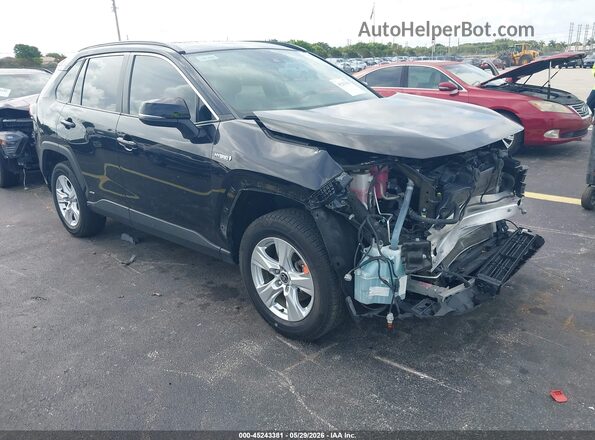 2T3RWRFV7MW128640 2021 TOYOTA RAV4 HYBRID Black 