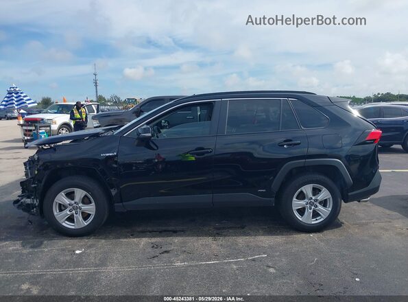 2T3RWRFV7MW128640 2021 TOYOTA RAV4 HYBRID Black 