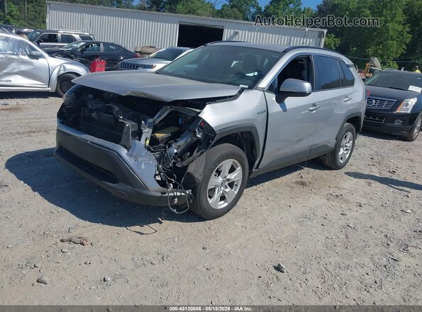 2T3RWRFV8MW114956 2021 TOYOTA RAV4 HYBRID Серый Передняя левая четверть