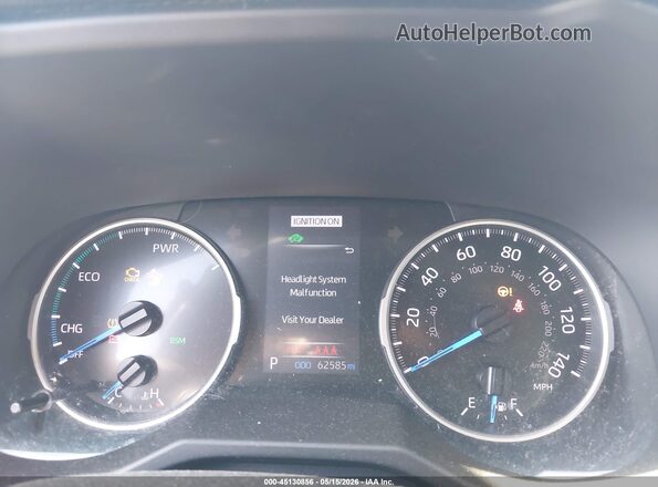 2T3RWRFV8MW114956 2021 TOYOTA RAV4 HYBRID Серый Вид задних сидений