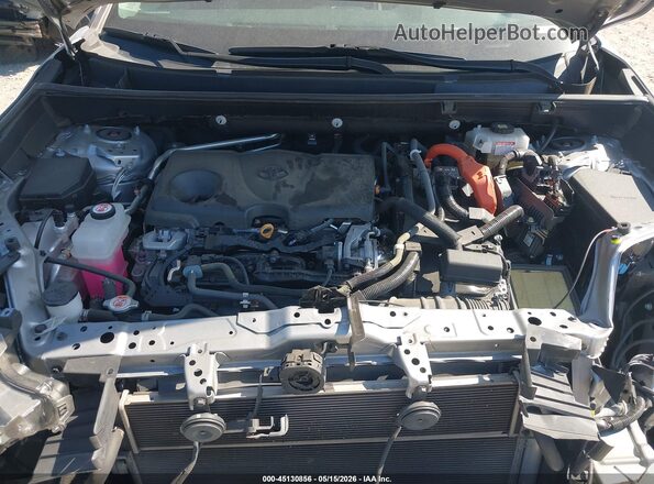 2T3RWRFV8MW114956 2021 TOYOTA RAV4 HYBRID Серый Вид сзади