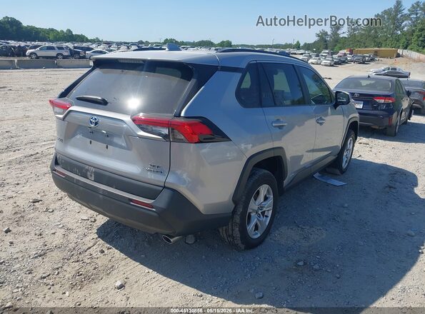 2T3RWRFV8MW114956 2021 TOYOTA RAV4 HYBRID Серый Задняя правая четверть