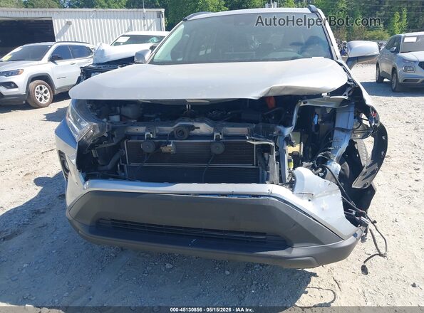 2T3RWRFV8MW114956 2021 TOYOTA RAV4 HYBRID Серый Вид спереди