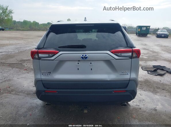 2T3RWRFV8MW120644 2021 TOYOTA RAV4 HYBRID Silver 