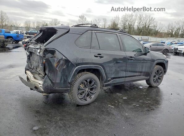 2T3T6RFV1NW030176 2022 TOYOTA RAV4 Black Tył prawy