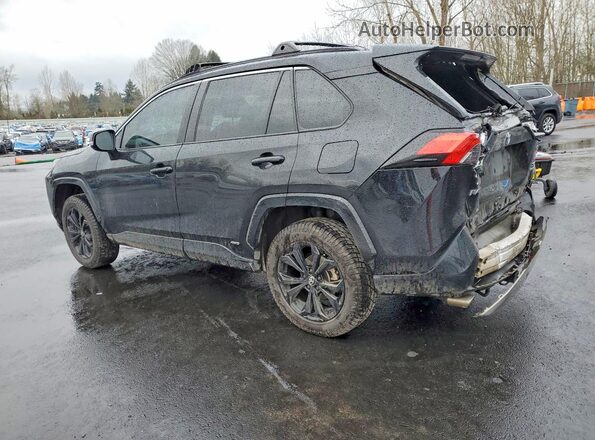 2T3T6RFV1NW030176 2022 TOYOTA RAV4 Black Tył lewy