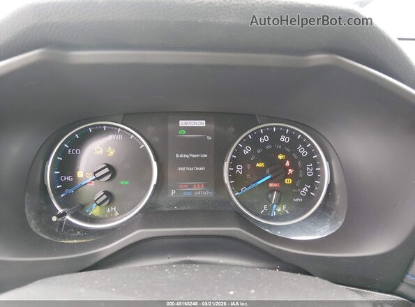 2T3T6RFV1NW035362 2022 TOYOTA RAV4 HYBRID Black Vista de los asientos traseros