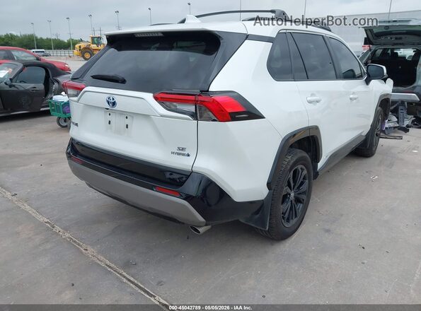 2T3T6RFV3RW048992 2024 TOYOTA RAV4 HYBRID White Tył prawy