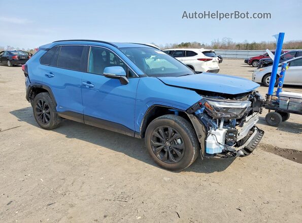 2T3T6RFVXRW060024 2024 TOYOTA RAVA Blue Delantero derecho