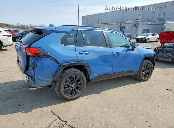 2T3T6RFVXRW060024 2024 TOYOTA RAVA Blue Trasero derecho