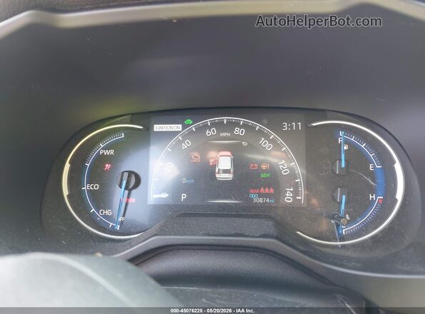 2T3UWRFV0PW169013 2023 TOYOTA RAV4 HYBRID Black Vista de los asientos traseros