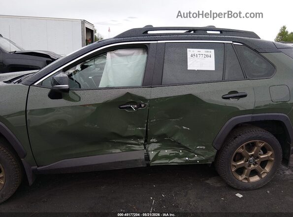 2T3UWRFV3SW286349 2025 TOYOTA RAV4 HYBRID Green Front view