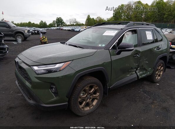 2T3UWRFV3SW286349 2025 TOYOTA RAV4 HYBRID Green Front left