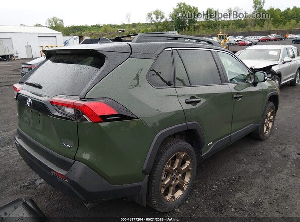 2T3UWRFV3SW286349 2025 TOYOTA RAV4 HYBRID Green Rear right