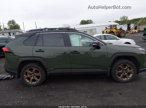 2T3UWRFV3SW286349 2025 TOYOTA RAV4 HYBRID Green Rear interior view