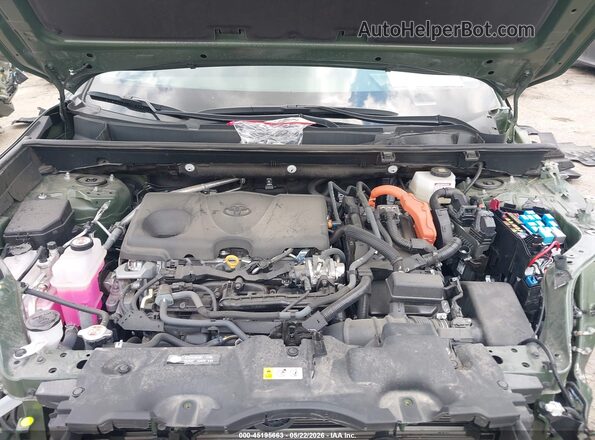 2T3UWRFV4SW289714 2025 TOYOTA RAV4 HYBRID Green Vista trasera
