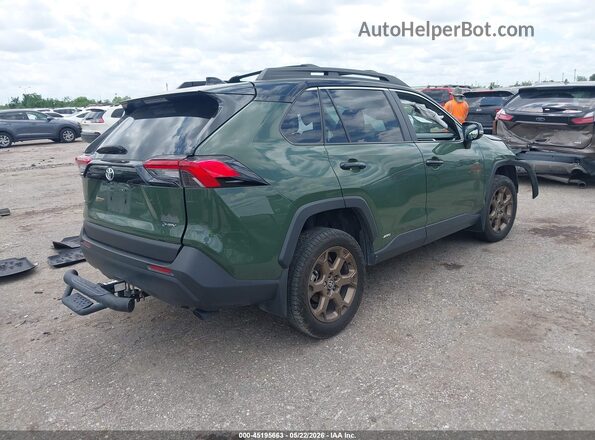 2T3UWRFV4SW289714 2025 TOYOTA RAV4 HYBRID Green Trasero derecho