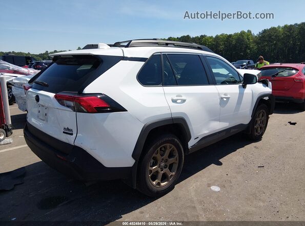 2T3UWRFV8PW175321 2023 TOYOTA RAV4 HYBRID White უკანა მარჯვენა