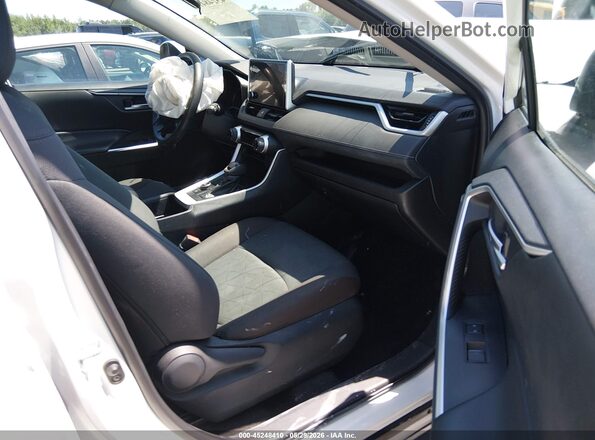 2T3UWRFV8PW175321 2023 TOYOTA RAV4 HYBRID White წინა სალონის ხედი