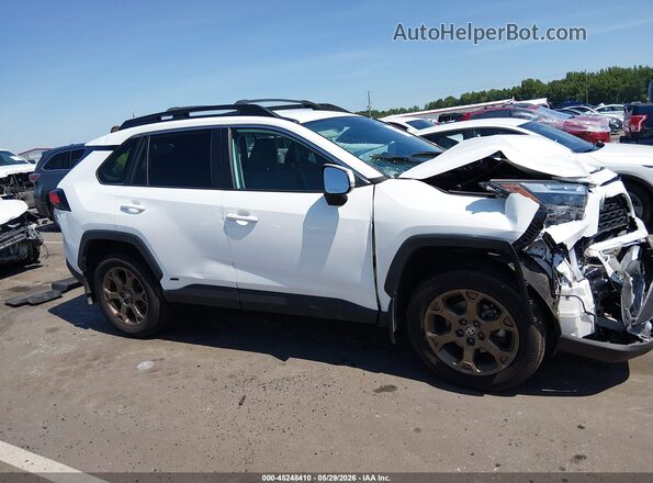 2T3UWRFV8PW175321 2023 TOYOTA RAV4 HYBRID White უკანა სალონის ხედი