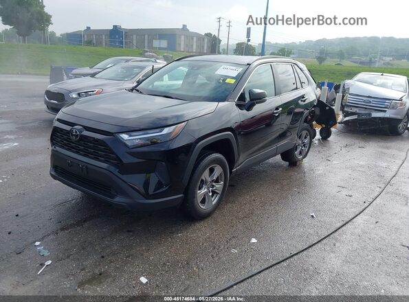 2T3W1RFV0PW281396 2023 TOYOTA RAV4 Black Առջևի ձախ երեք քառորդ տեսարան