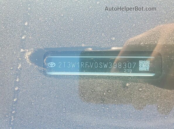 2T3W1RFV0SW398307 2025 TOYOTA RAV4 White 