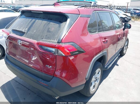2T3W1RFV1LW075496 2020 TOYOTA RAV4 Red უკანა მარჯვენა