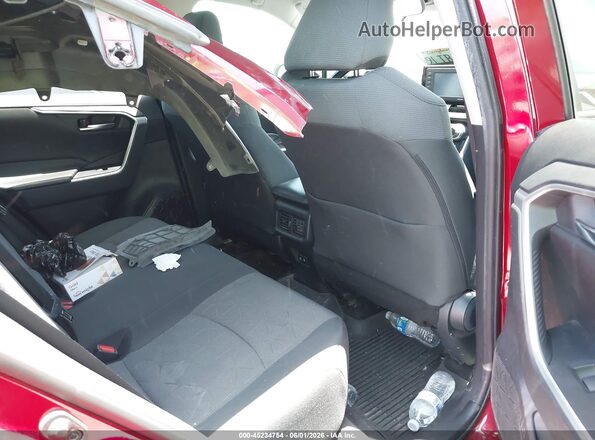 2T3W1RFV1LW075496 2020 TOYOTA RAV4 Red VIN კოდის სტიკერის ხედი
