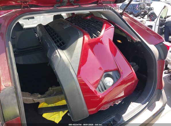 2T3W1RFV1LW075496 2020 TOYOTA RAV4 Red ხელსაწყოთა პანელის ხედი