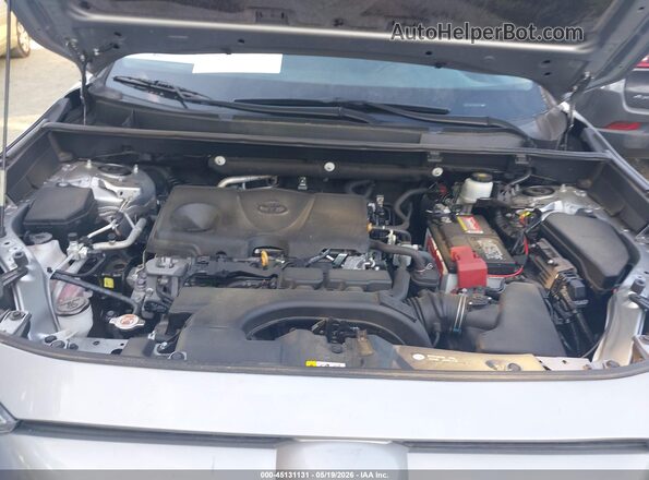 2T3W1RFV1MC163838 2021 TOYOTA RAV4 Silver Вид ззаду