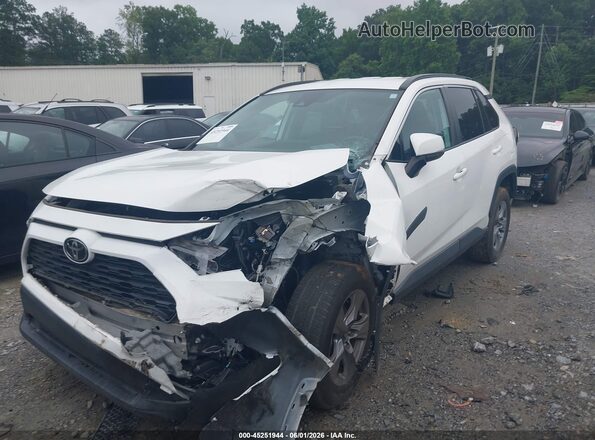 2T3W1RFV1NW192756 2022 TOYOTA RAV4 White Առջևի ձախ երեք քառորդ տեսարան
